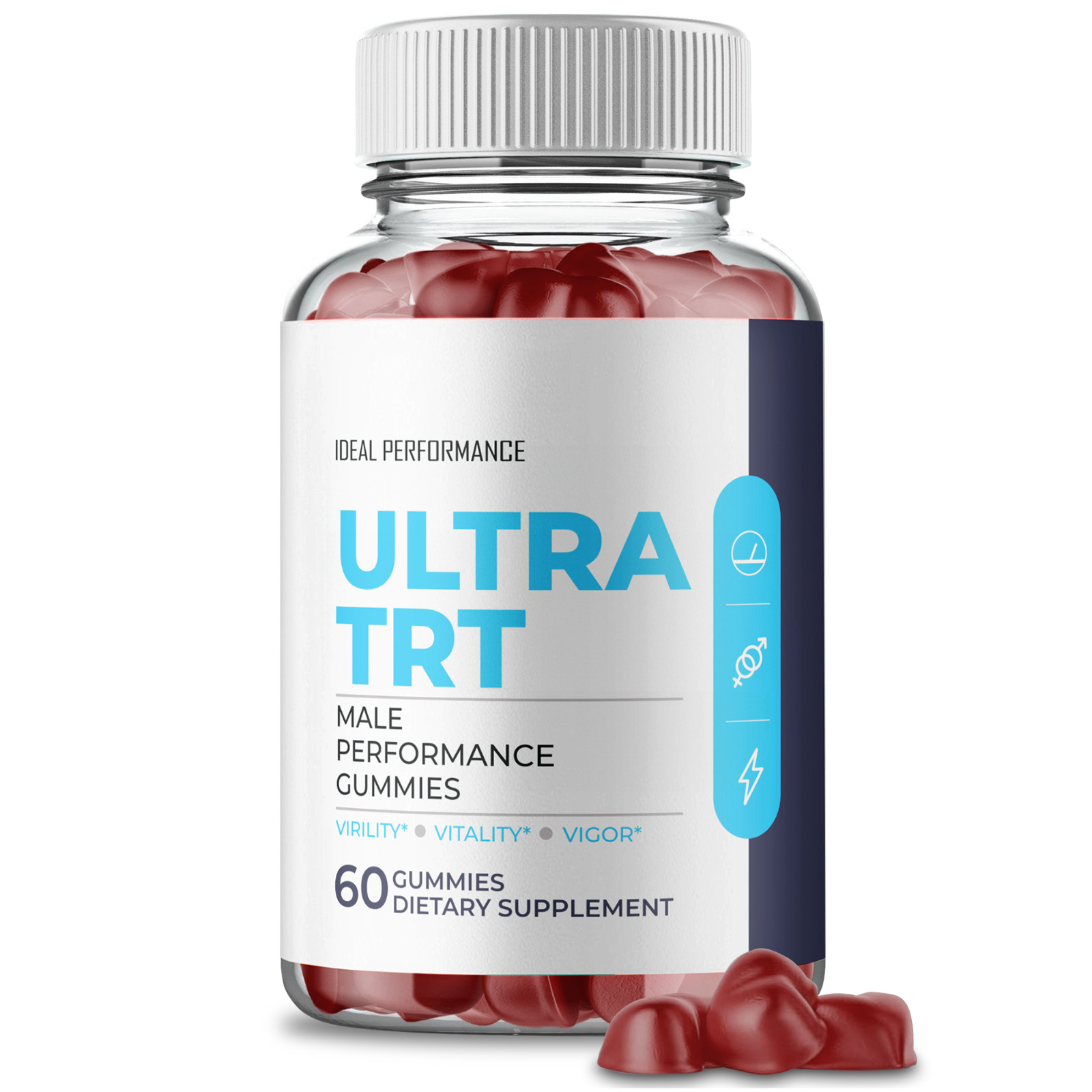 Ultra TRT Gummies for Men, Official Ultra TRT Male Gummys (1 Pack)
