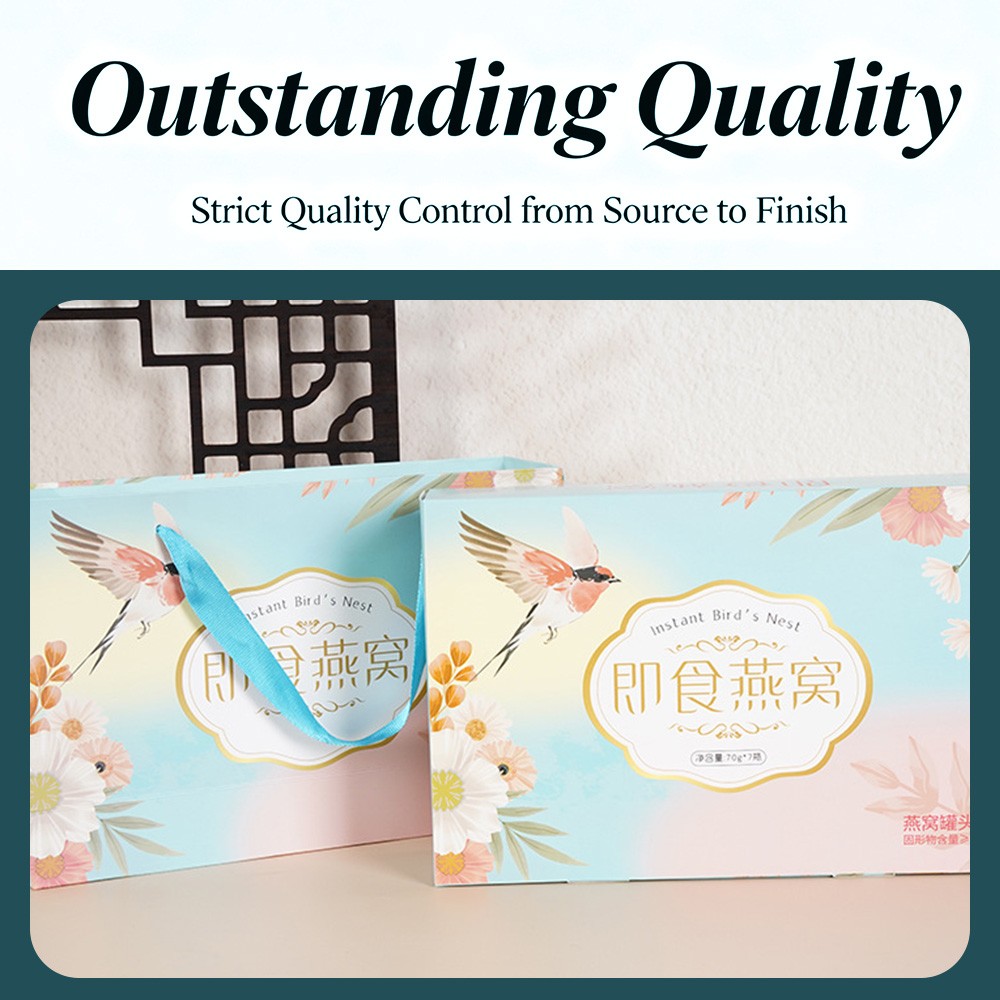 Premium ready-to-eat bird’s nest, no additives, natural nutrition