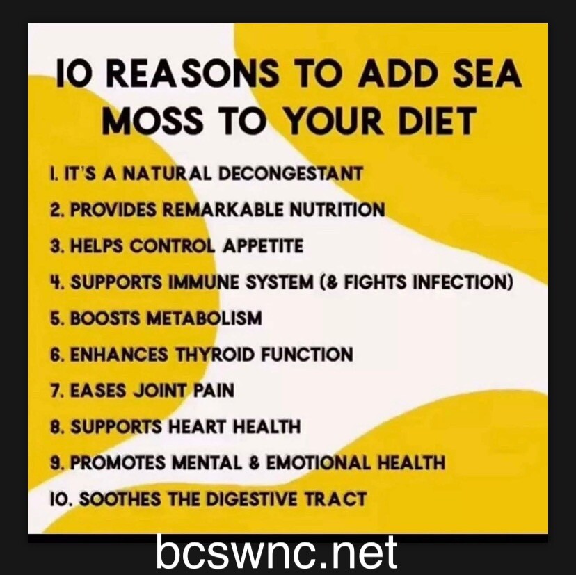 Sea Moss #Dr. Sebi Inspired St Lucia Wildcrafted #Vegan #Plant-Based #Alkaline