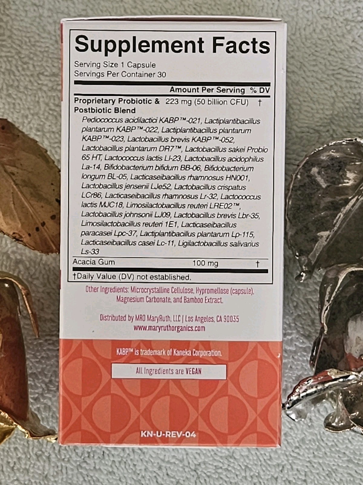 Mary Ruth’s Organics 3 in 1 Daily Health Probiotics for Women – EXP: 2/2026