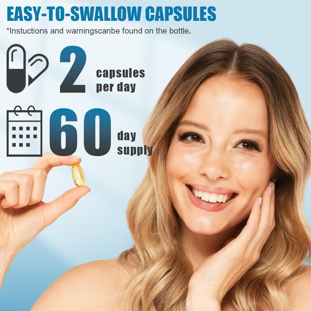 Premium Marine Collagen 1300mg Type I + Hyaluronic Acid + Vitamin C – Capsule