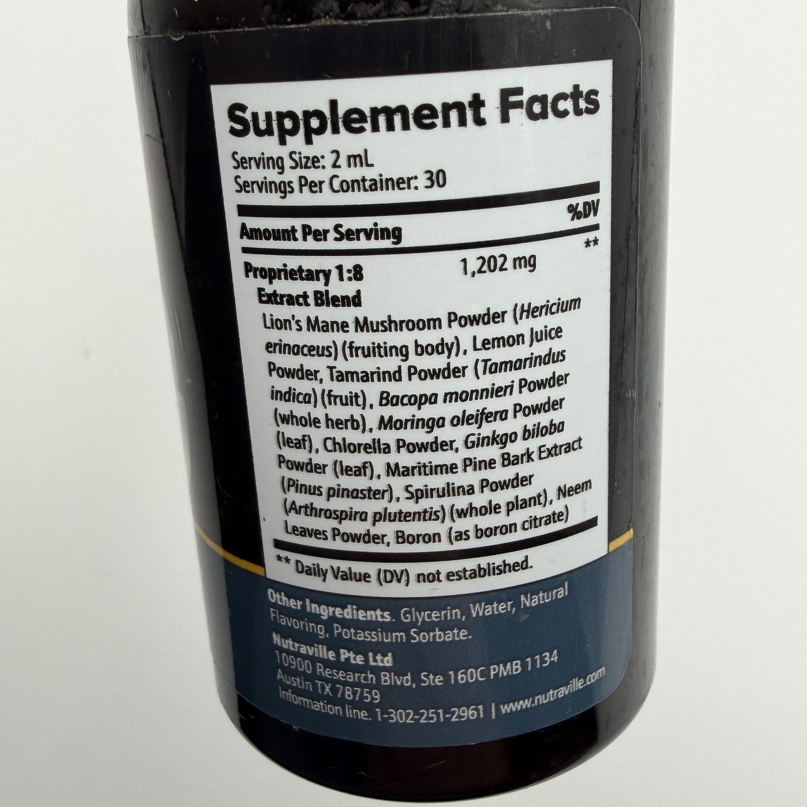 Pineal Guardian X Dietary Supplement Drops 2 fl oz (60ml) Brain Support Blend