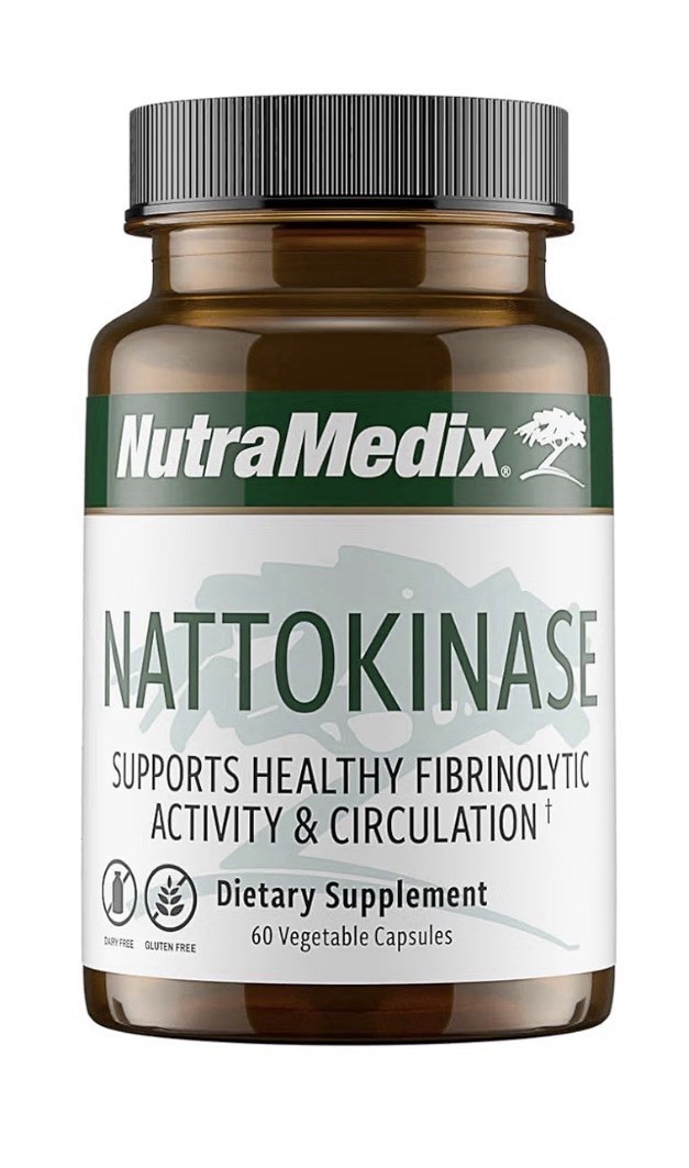 NutraMedix Nattokinase Supplement Supports Healthy Circulation Heart 60 Capsules
