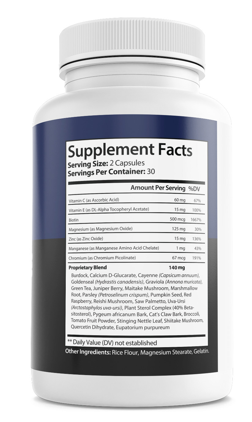 Prosta Defender Prostate Support ProstaDefender Dietary Supplement 60 Capsules