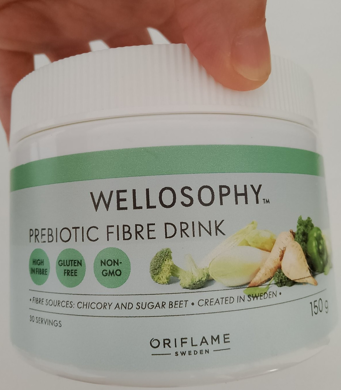Oriflame Wellosophy Prebiotic Fibre Drink 150g High Fibre Gluten Free Non GMO