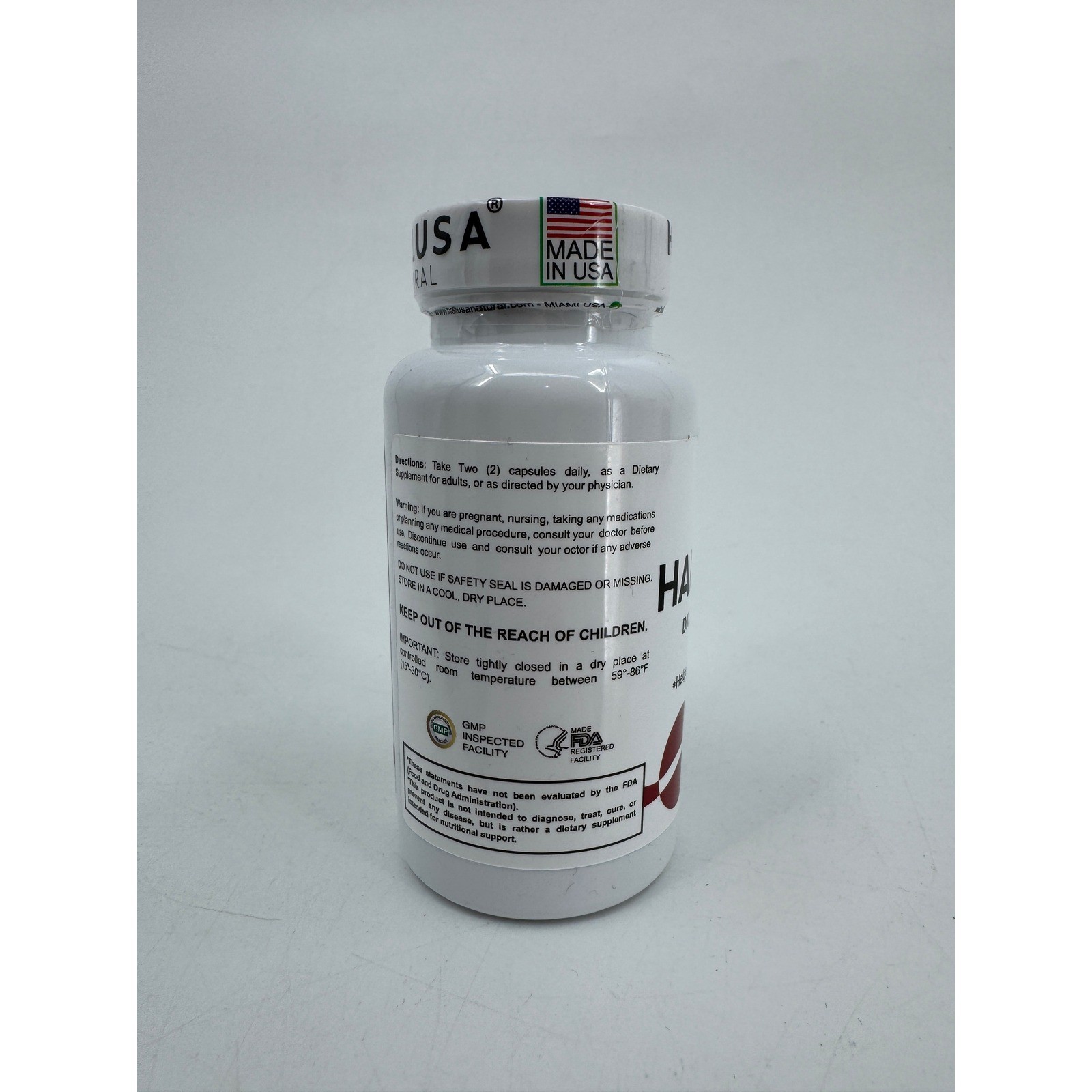 Hallusa Natural Hallosmine Diosmin Circulation Support 300mg 60 CaPS Exp 07/26