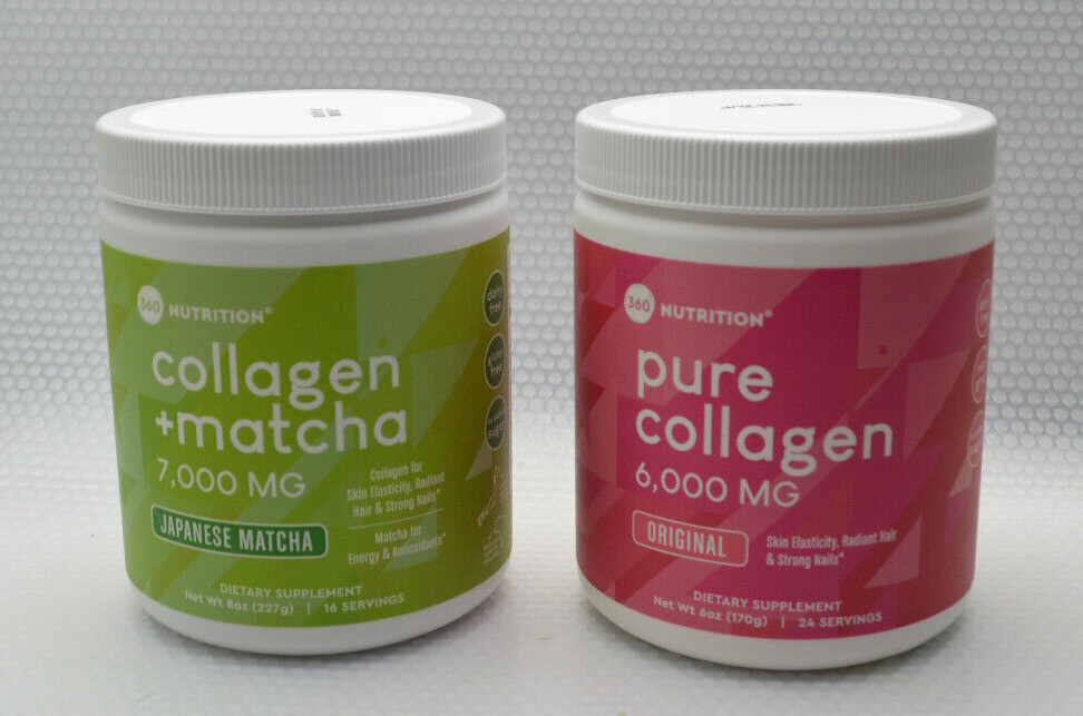360 Nutrition Pure Collagen + Matcha Choose