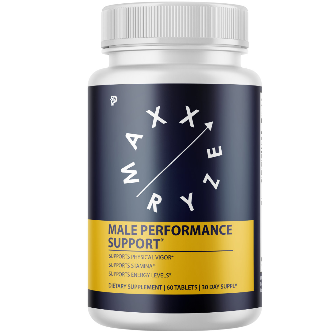Maxx Ryze Male Performance Supplement, Stamina Support- 60 Tablets Official