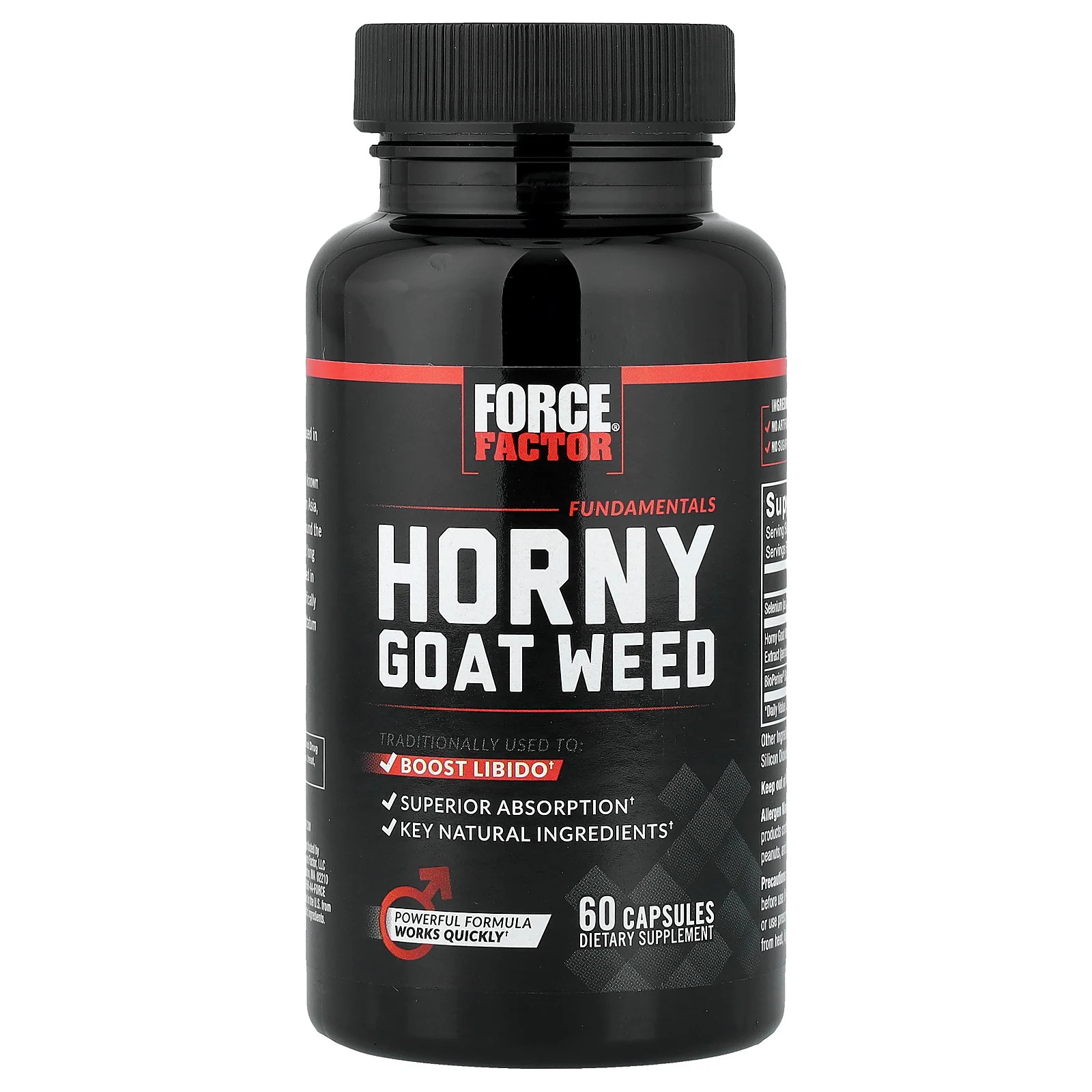 Fundamentals, Horny Goat Weed, 60 Capsules
