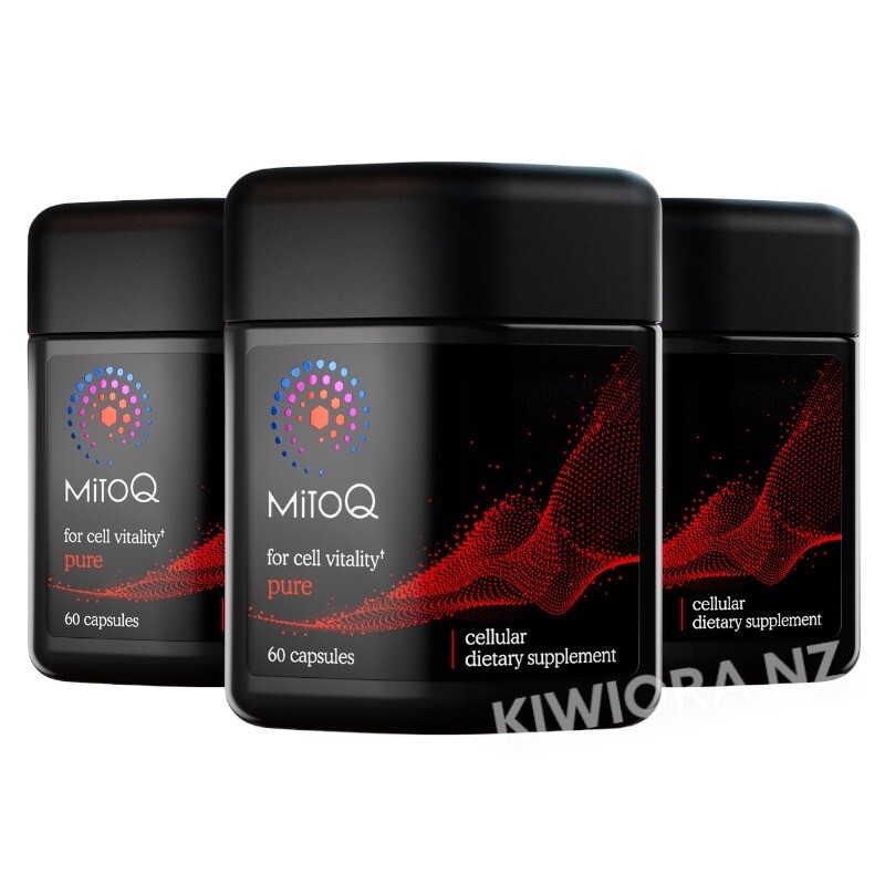 [MitoQ] 5mg Pure Antioxidant Energy Support Anti-Aging 60/180 Capsules