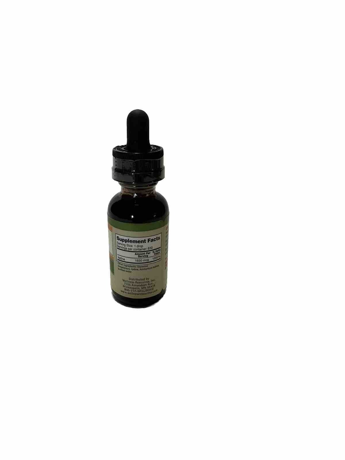 Iosol Iodine Liquid – 1 fl oz Wellness Resources