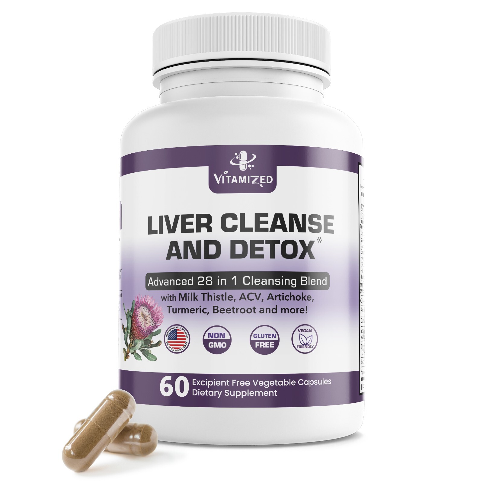 Liver Cleanse & Detox Advanced 28 in 1 Cleansing Blend
