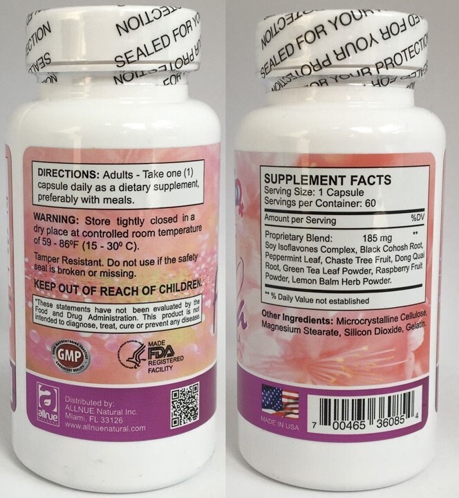 Femina phytoestro Support Menopause symptons Femina menopausia hot flash