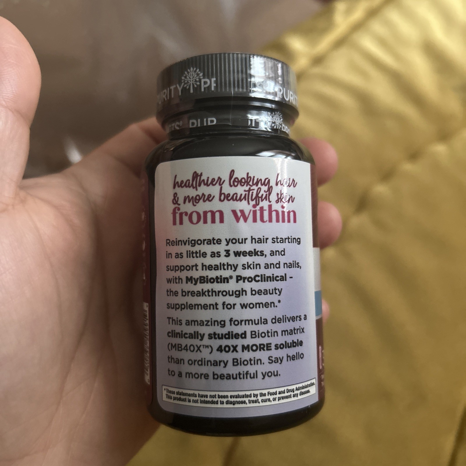 My Biotin ProClinical MyBiotin Increases Hair Density Reduce Wrinkles, 30 Caps