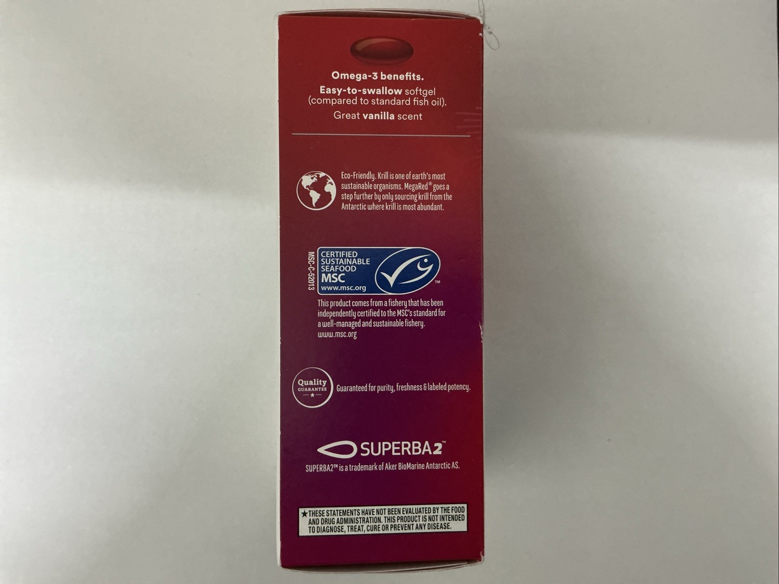 MegaRed Advanced Absorption Omega 3 Fish Oil 500mg 25 Softgels New.EXP 07/2026