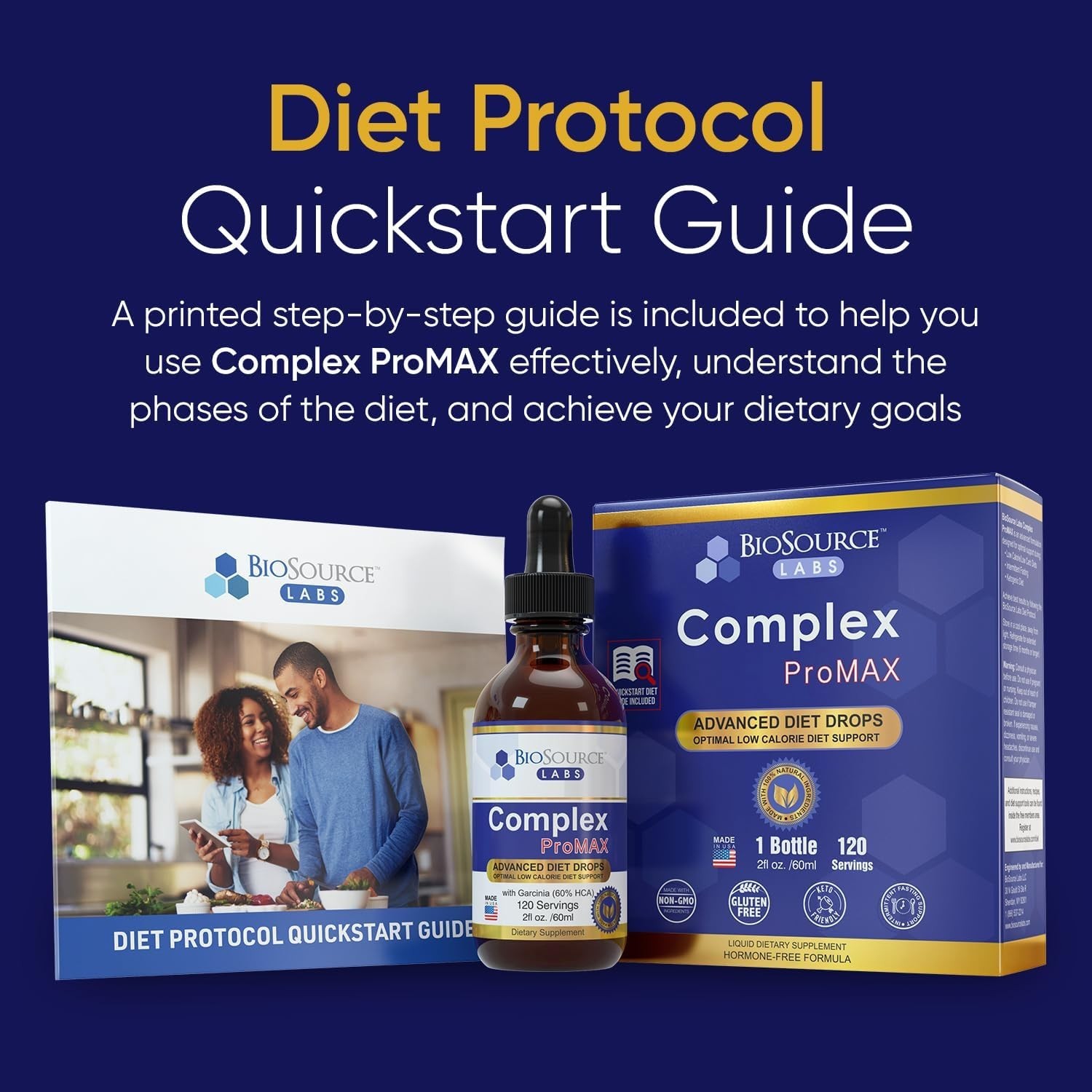 Complex ProMAX Premium Diet Drops (1 x 2 oz Bottle) 2 Fl Oz (Pack of 1)