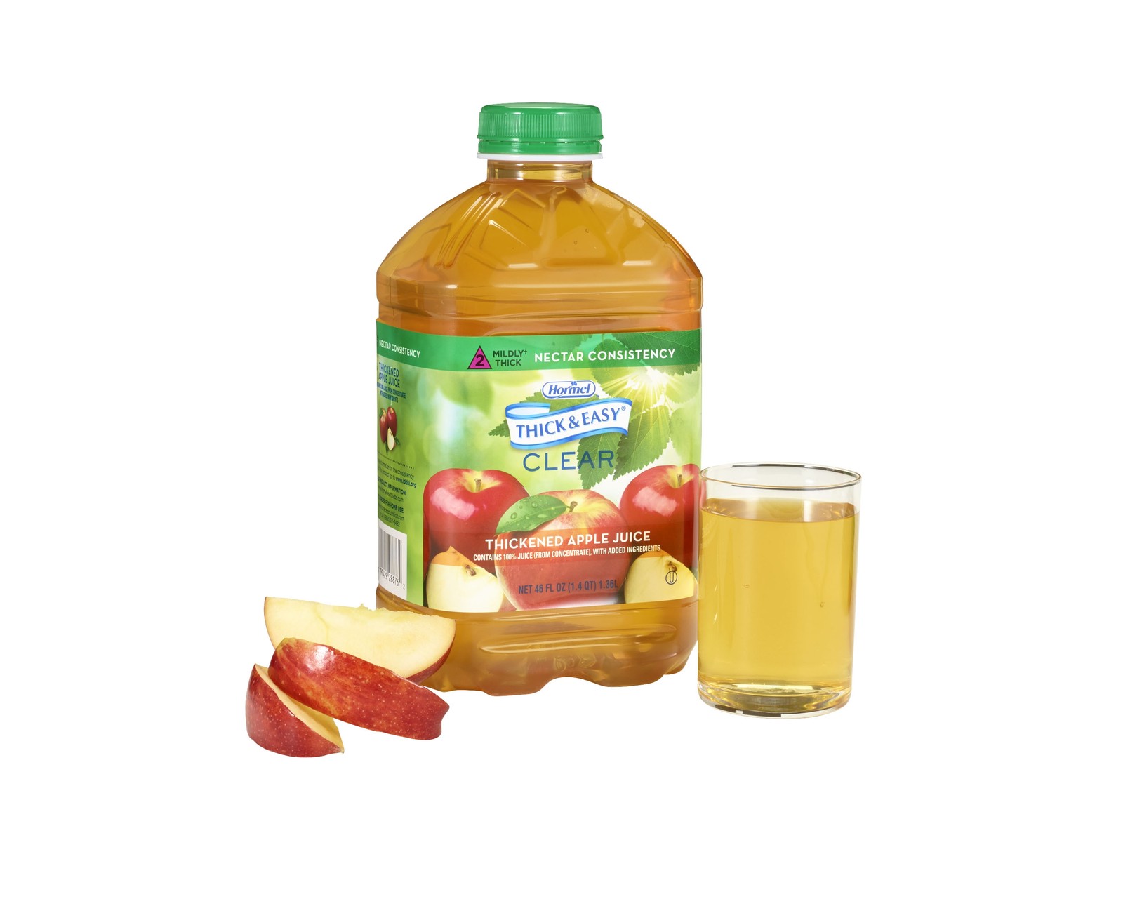 Thick & Easy Thickened Beverage Apple 46 oz. Bottle