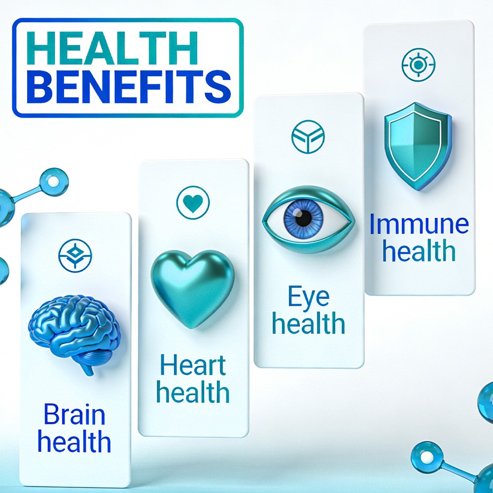 Mshuheene Omega 3 Dietary Supplement based on Fish Oil Premium 120 Softgels