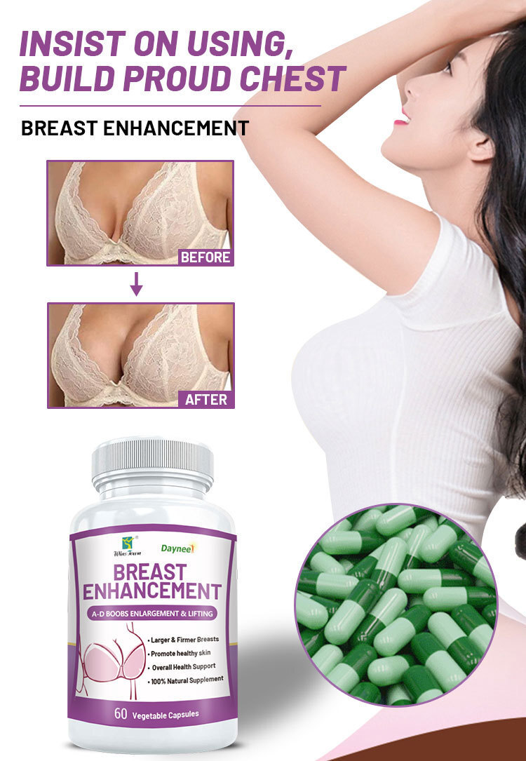 1Bottle of Female Butt Enlargement+1Bottle of Breast Enlargement Health Tablets