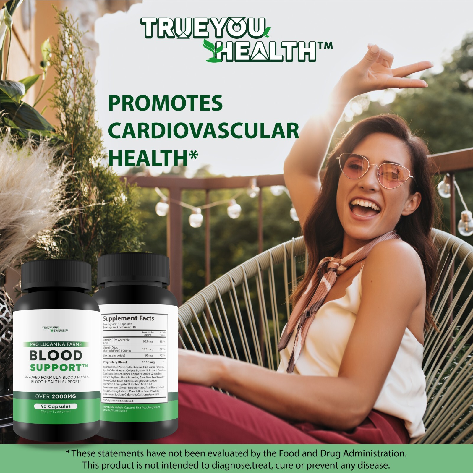 Pro Lucanna Farms Blood Support – Blood Flow & Sugar Health Blood Health Support