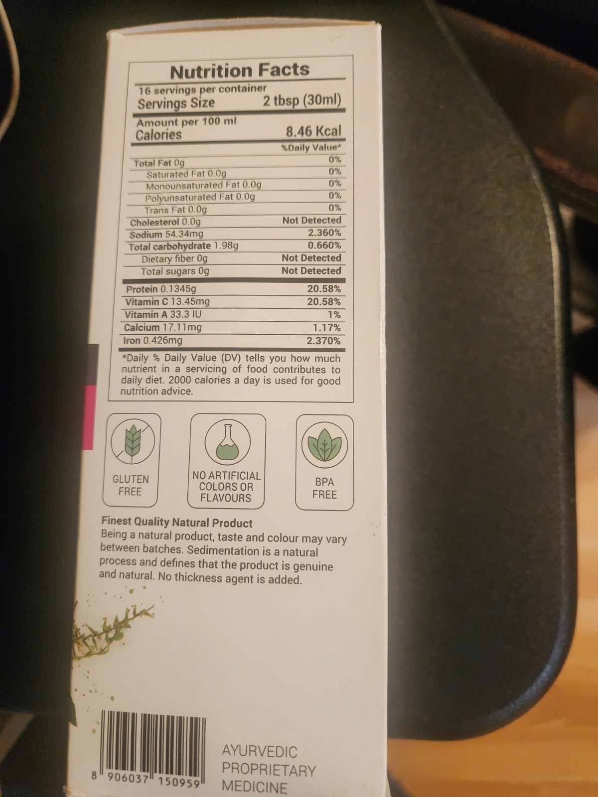 iron Hemoglobin Booster Krishna’s Ayurved Herbal Supplement for anemia