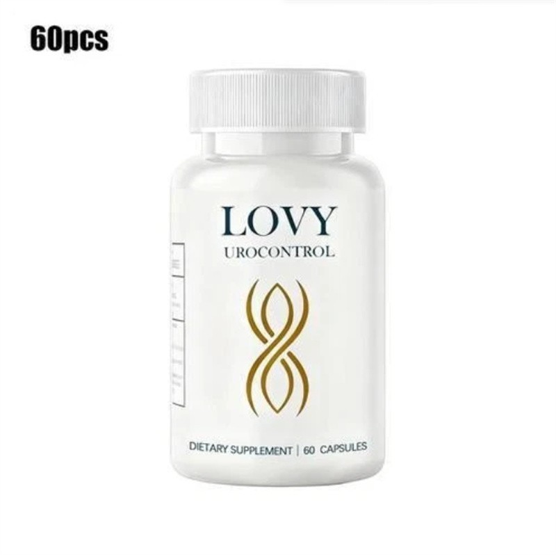 2X Lovy Urocontrol Capsules, Bladder Health Supplement, Maximum Strength Formula