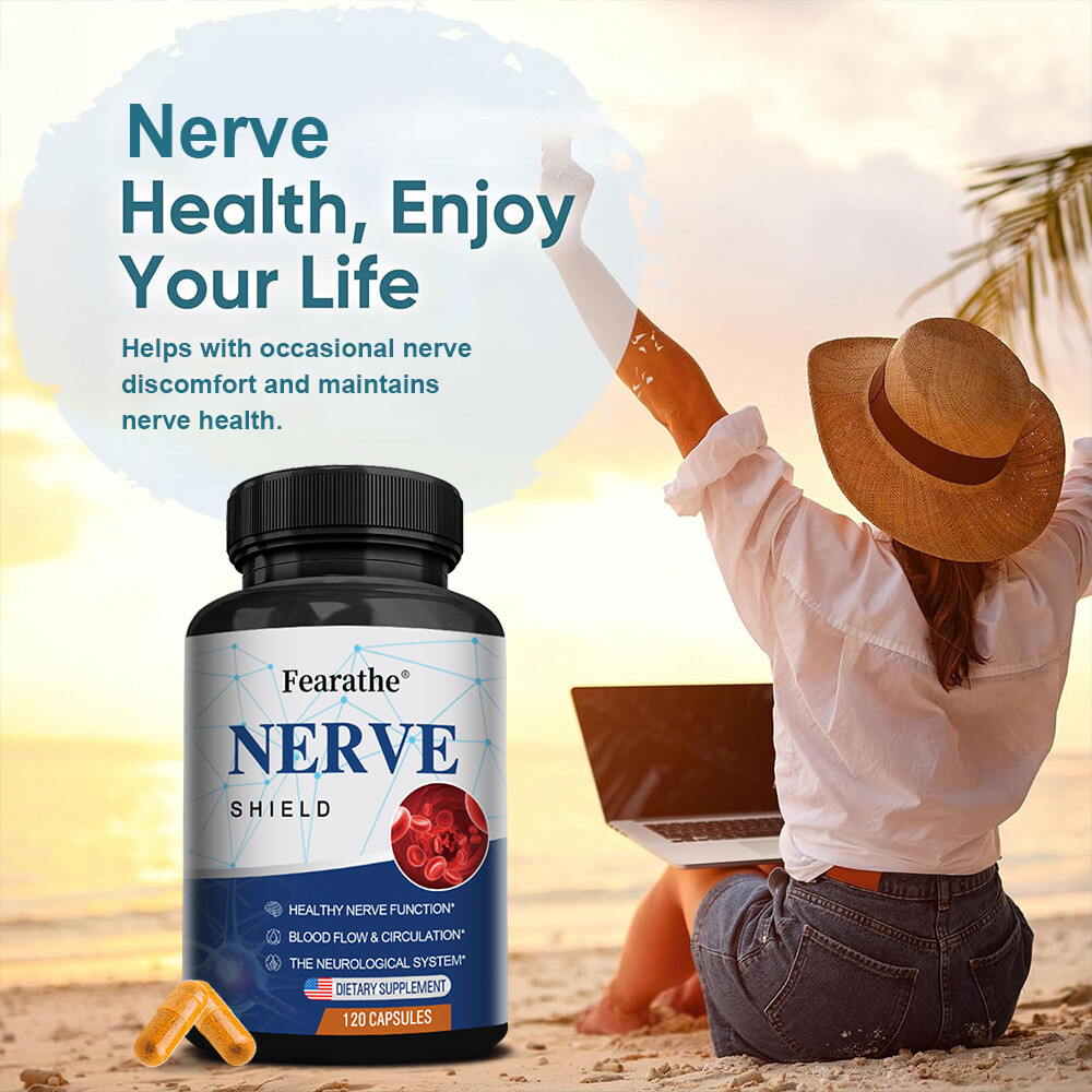 Nerve Shield – Advanced Nerve Formula for Nerve Health, Blood Flow & Circulation