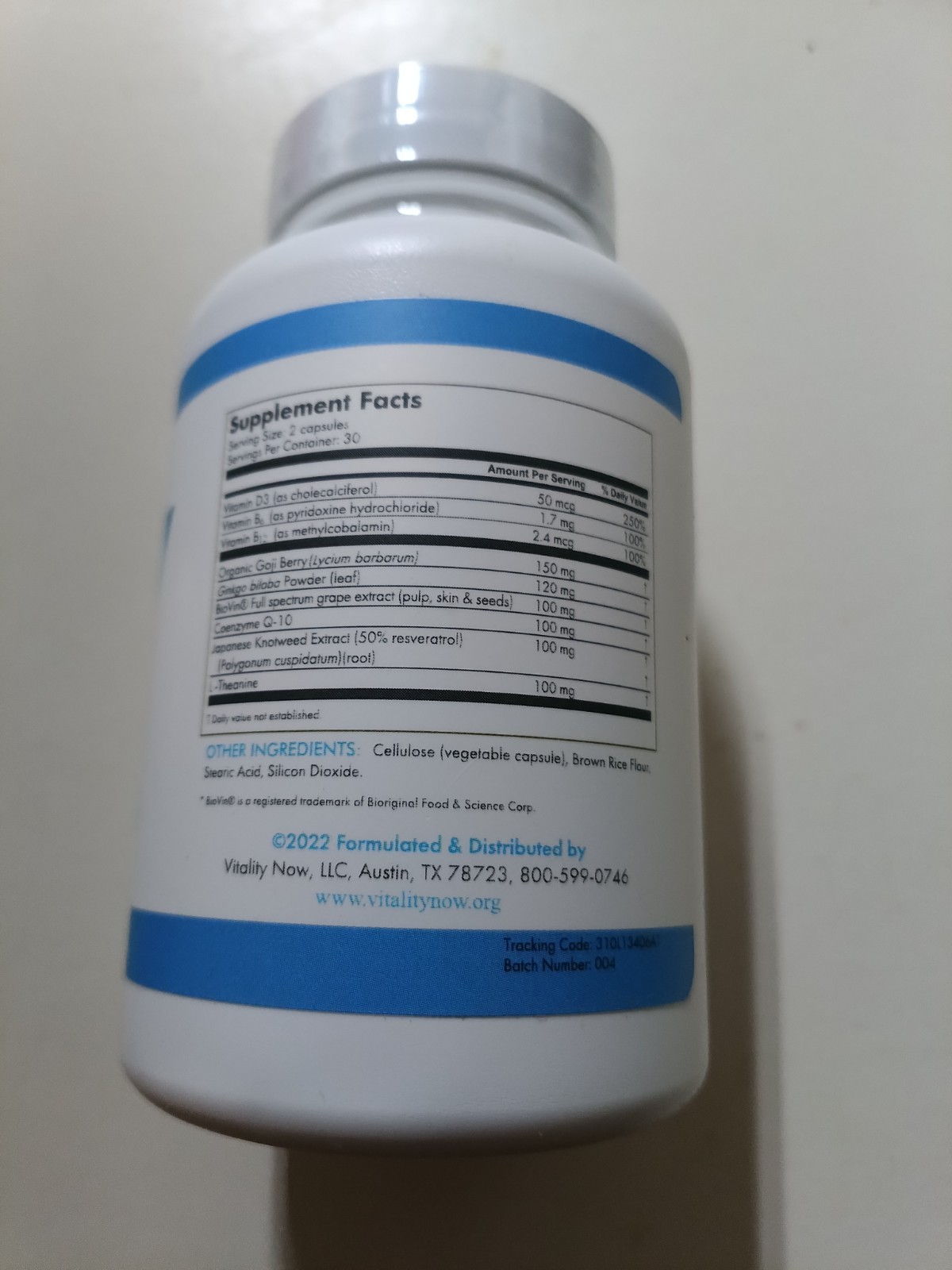 Stem Cell Renew by Vitality Now Dietary Supplement 60 Capsules