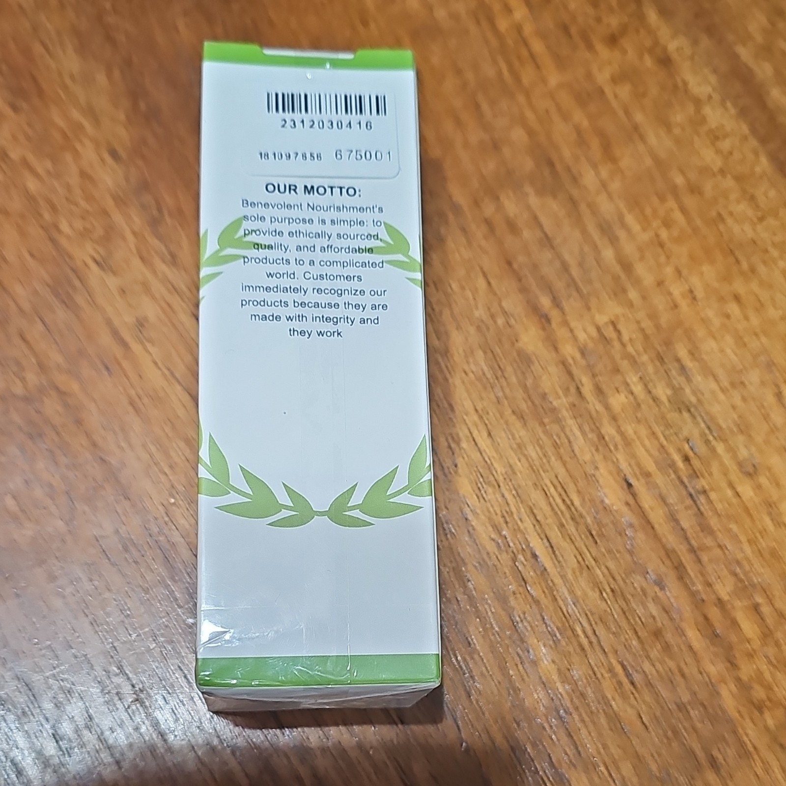Benevolent Nourishment Liquid Chlorophyll Gluten-Free 2 fl oz Exp 08-2028