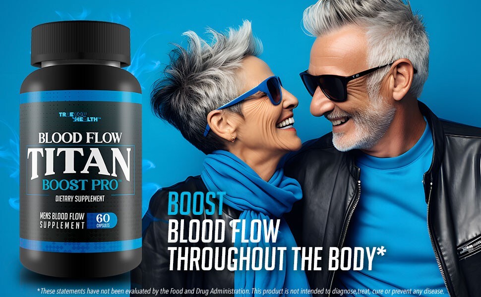 Blood Flow Titan Boost Pro – Our Best Mens Blood Flow Supplement