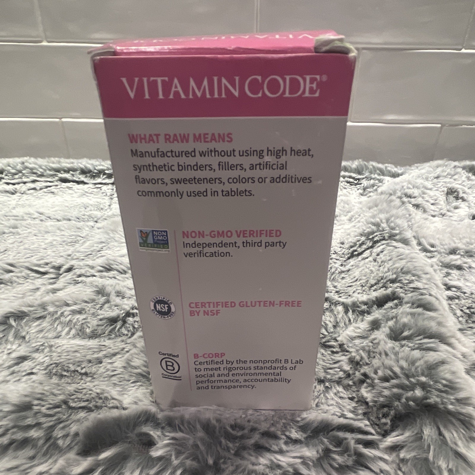 Garden of Life Vitamin Code 50 & Wiser Women Multivitamin 120ct Exp 05/2026