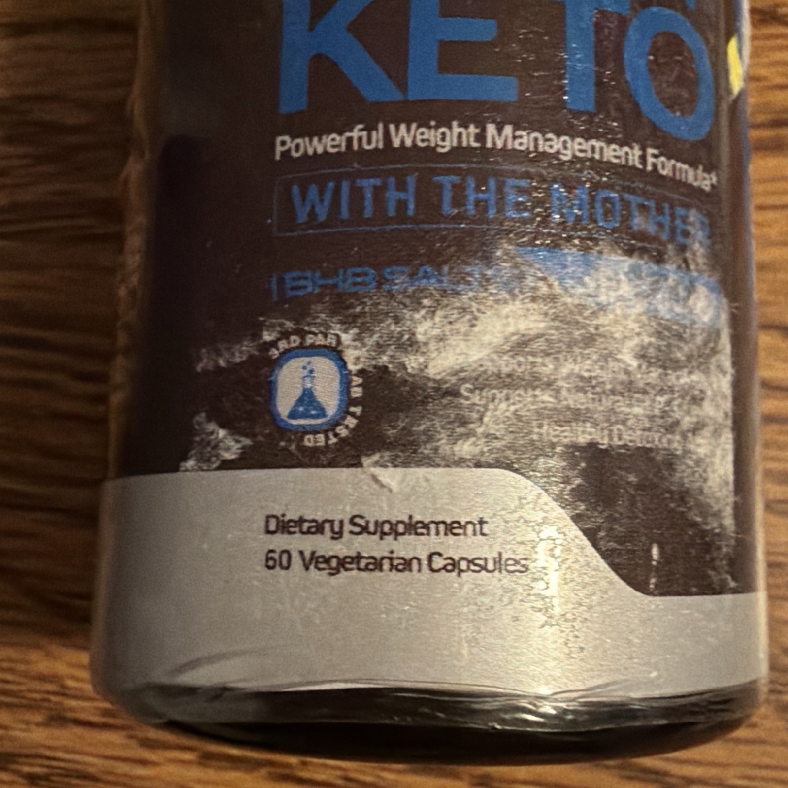 Herbtonics Apple Cider Vinegar + Keto BHB 60 Capsules