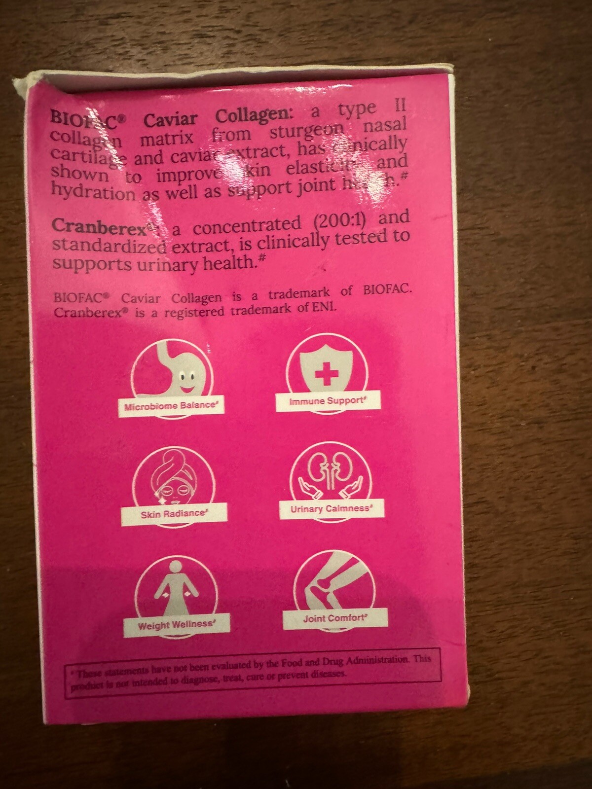 Pre Probiotics for Women Caviar Collagen Cranberry d-Mannose Powder Stick 08/24