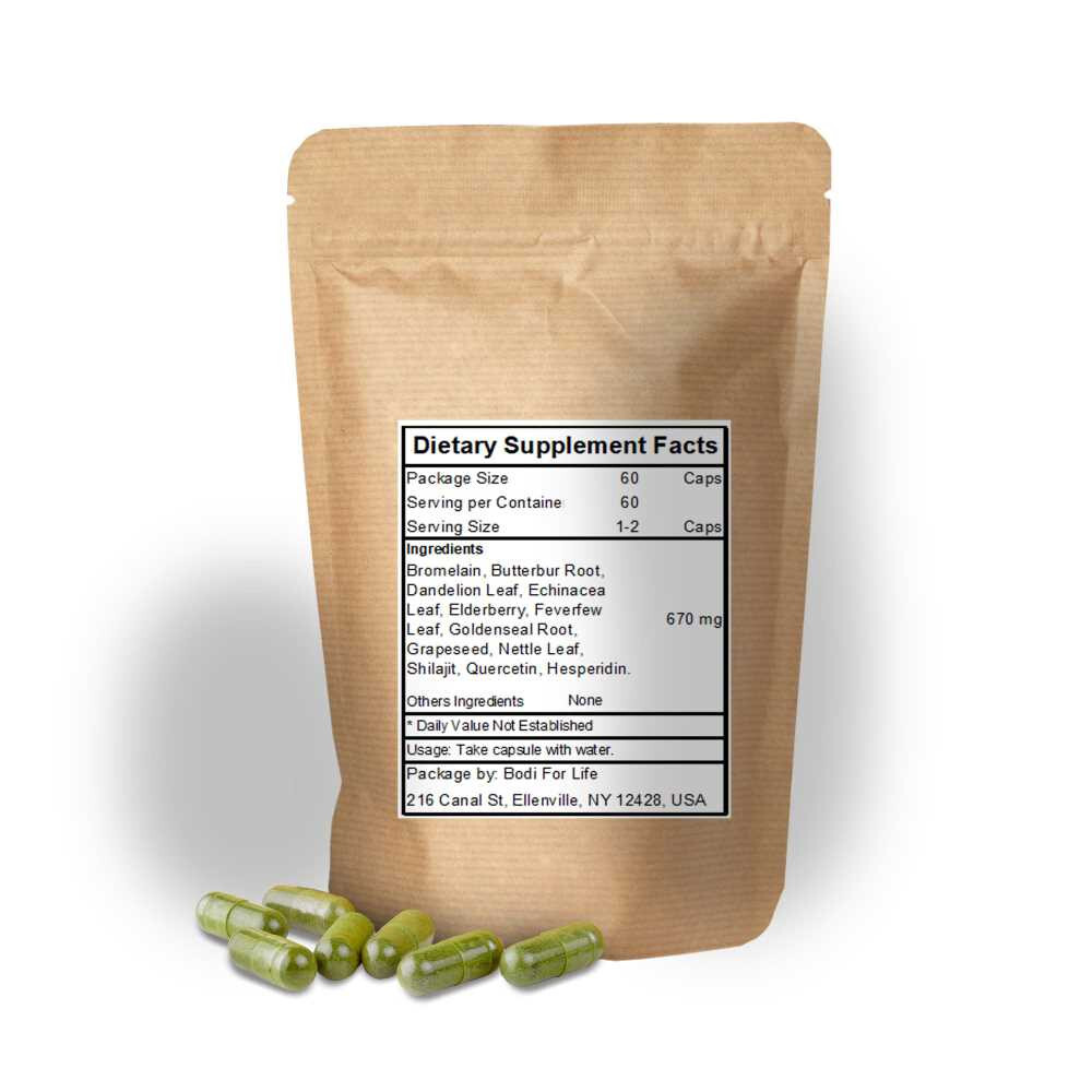 Alergena Capsule 100% Pure Natural Hand Crafted