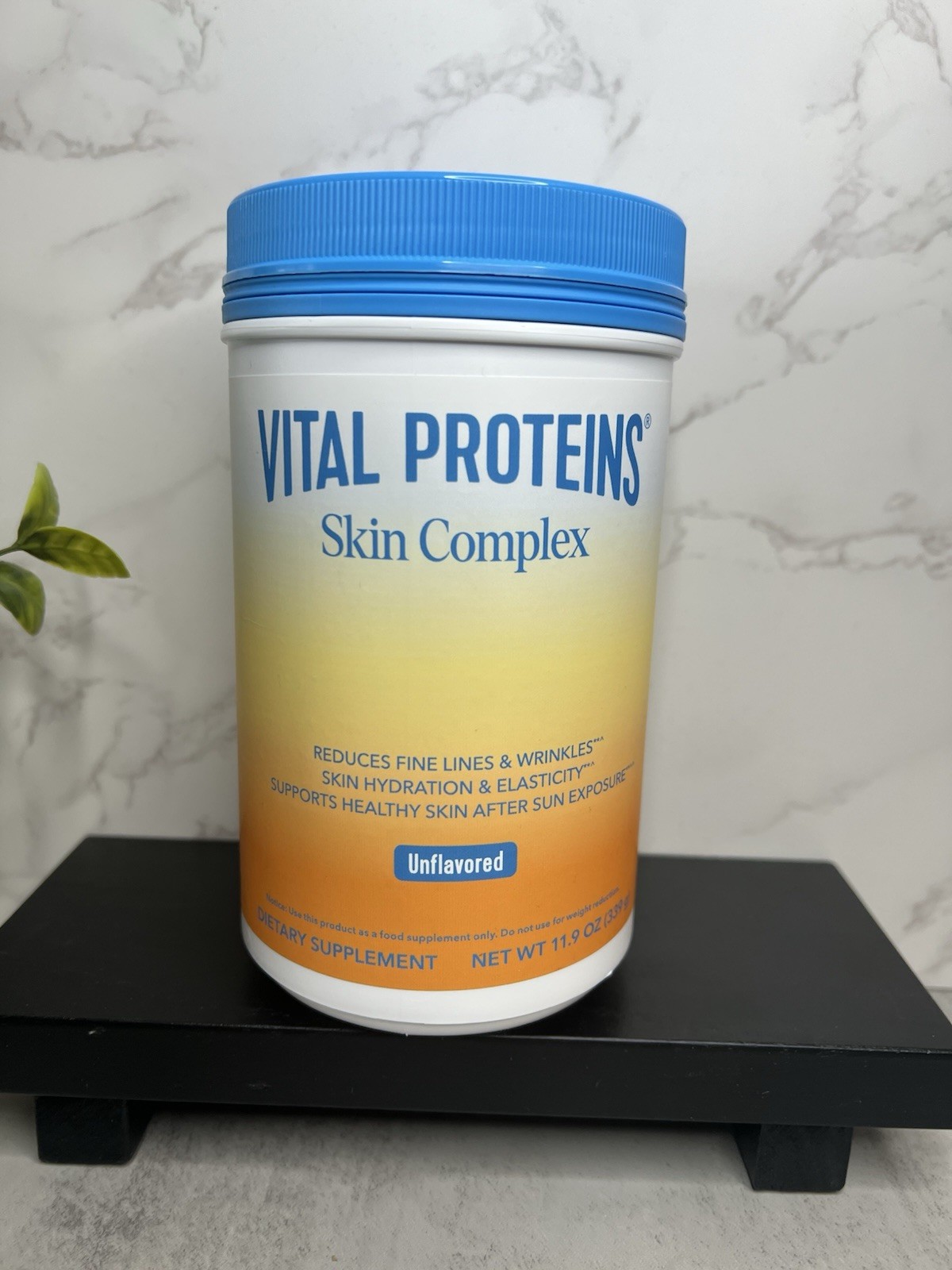 Vital Proteins Skin Complex Collagen Unflavored Powder 11.9 oz Exp 05/2027