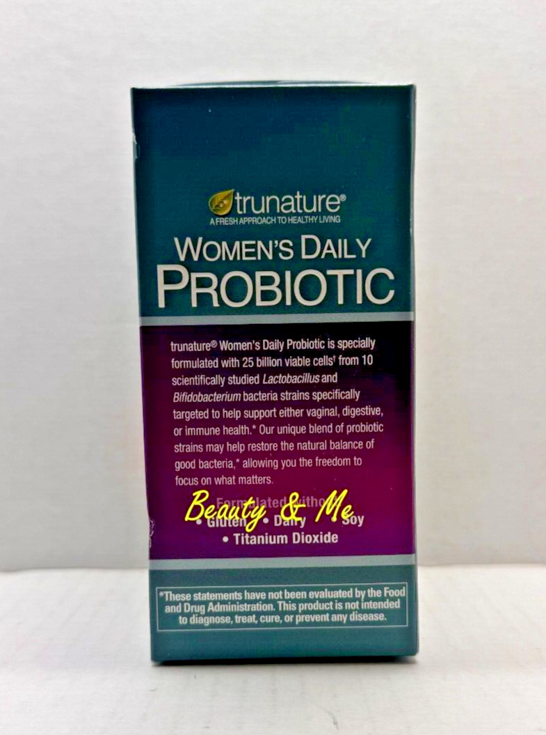trunature Women’s Daily Probiotic, 90 Vegetarian Capsules