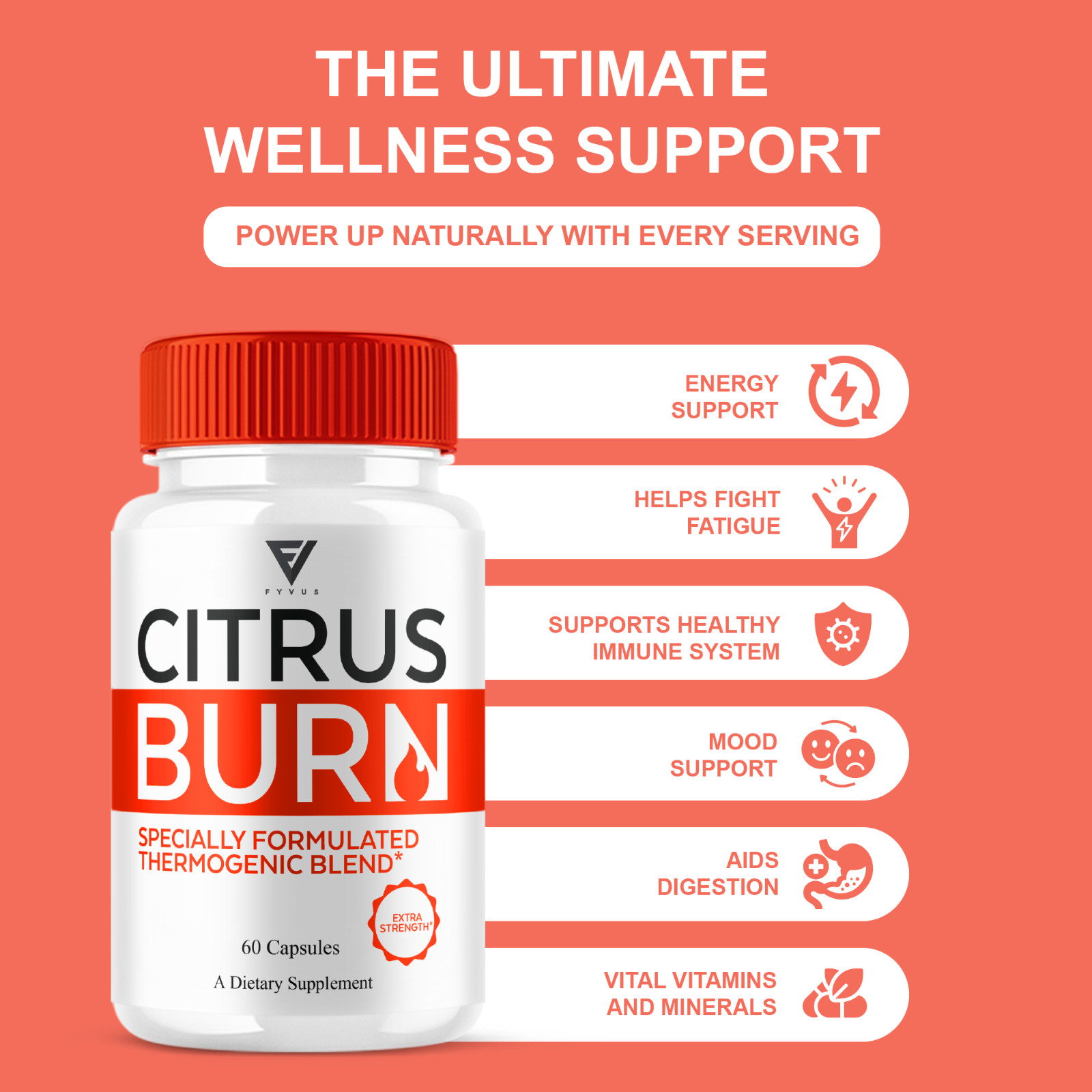 (5 Pack) Citrus Burn Weight Management, CitrusBurn Advanced Pills (300 Capsules)