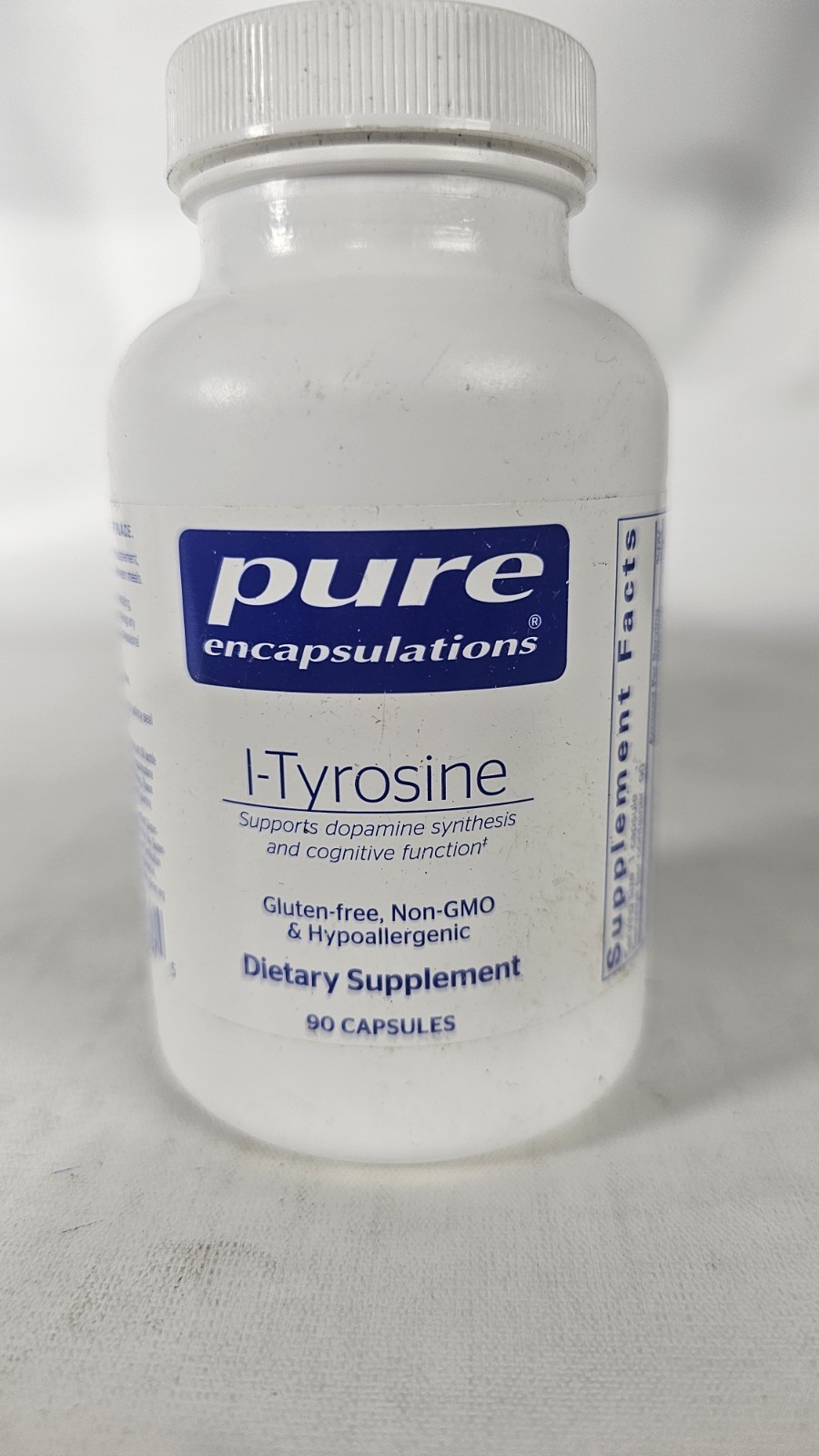 L Tyrosine – Supports Dopamine Synthesis & Cognitive Function 90 Caps Exp:1/2028