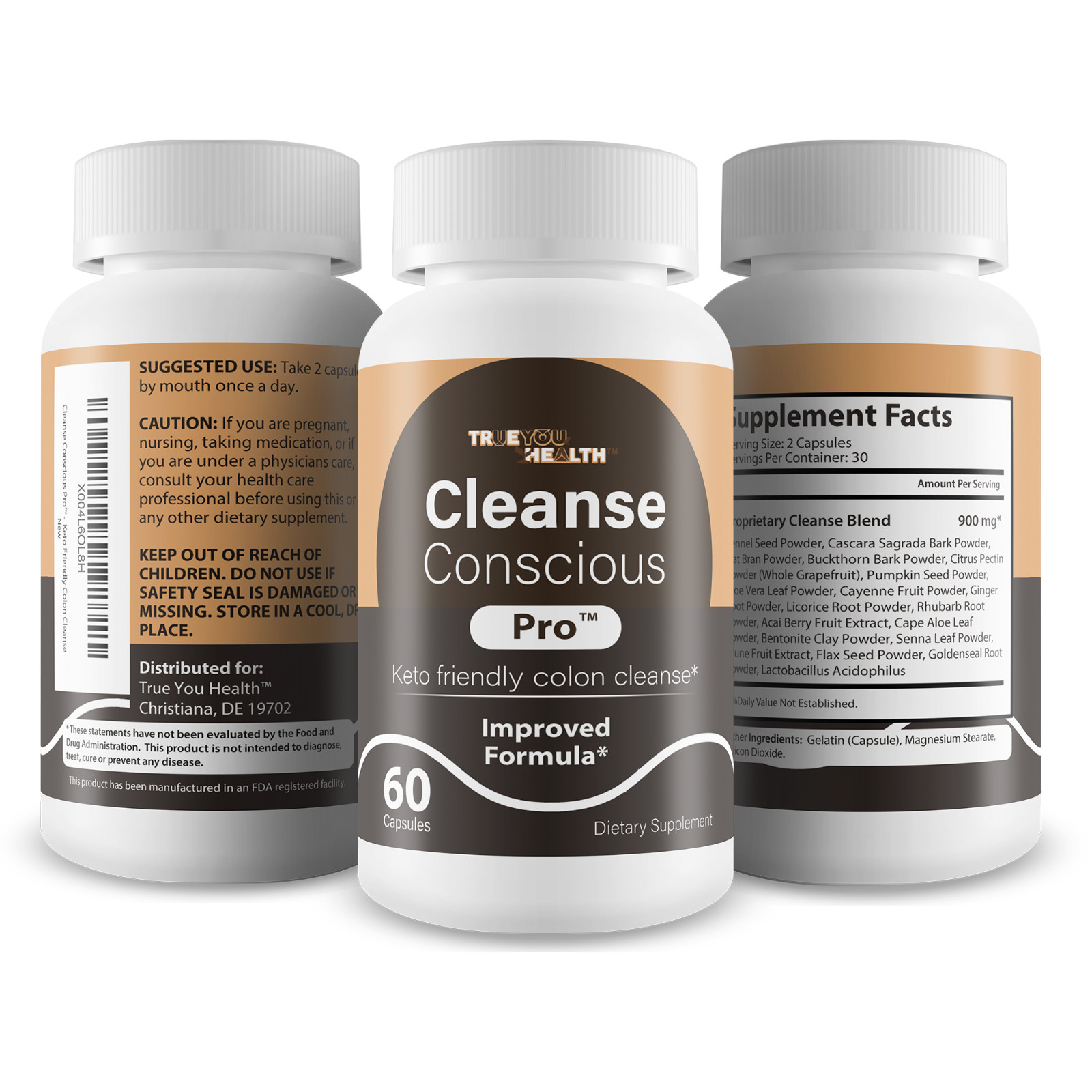 Cleanse Conscious Pro – Our Best Keto Friendly Colon Cleanse Capsules