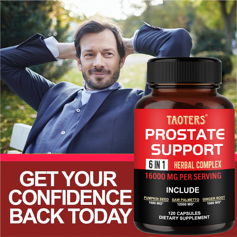 Prostate 6-in-1 Complex – Reduces Frequency And Urination