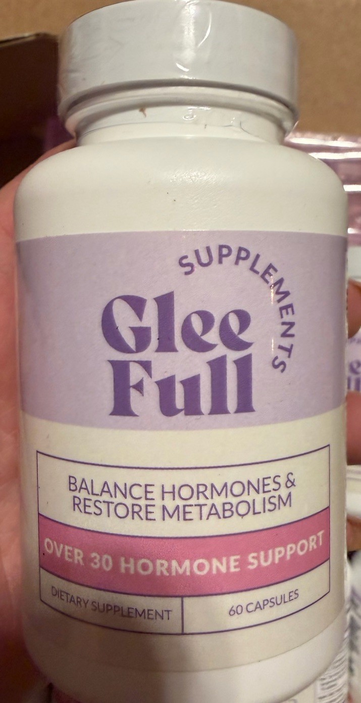 glee complete Hormone & Metabolism Support Capsules Vitamin A B6 B12 C D 60
