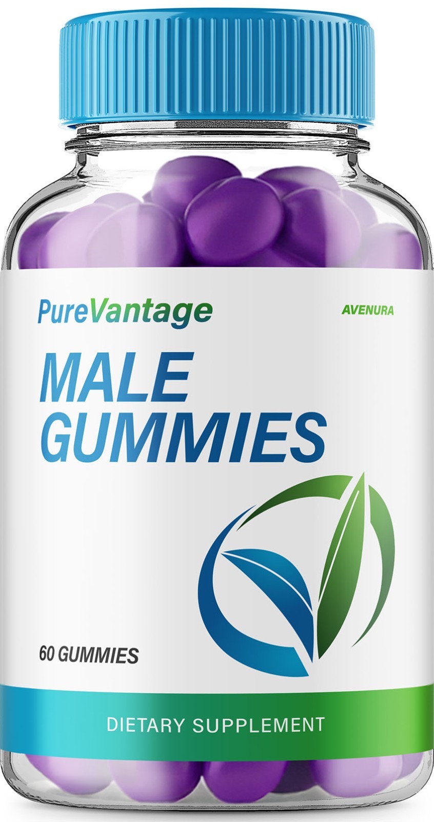 (1 Pack) PureVantage Gummies for Men – Pure Vantage Gummy Natural Blend Vitamins