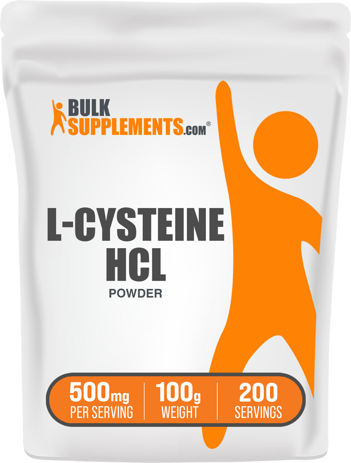BulkSupplements L-Cysteine HCl Powder – 500 mg Per Serving