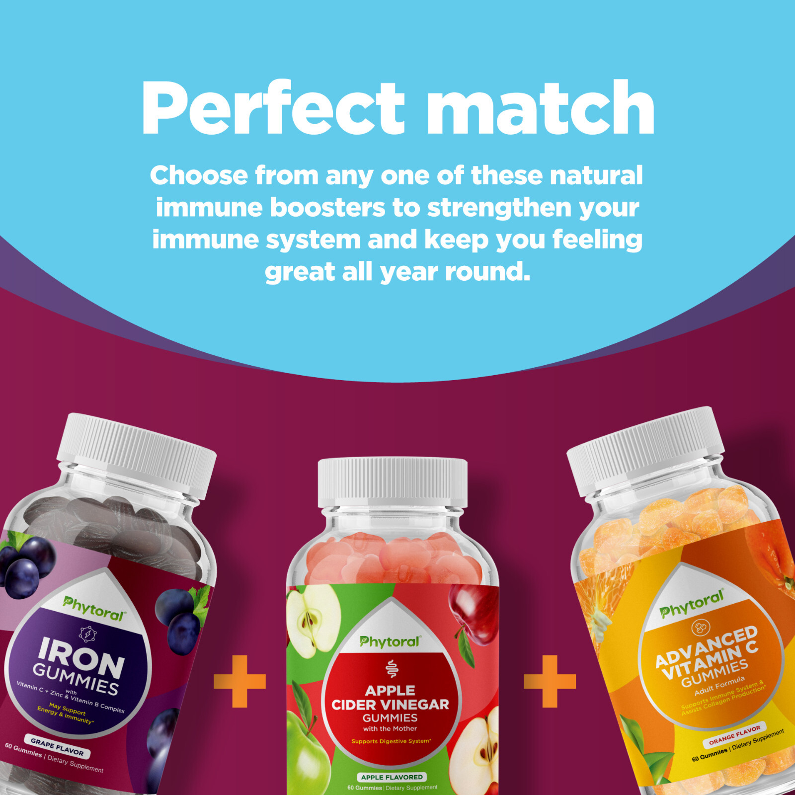 Sugar Free Fiber Gummies for Adults – Tasty Prebiotic Fiber Vegan Kosher 60ct