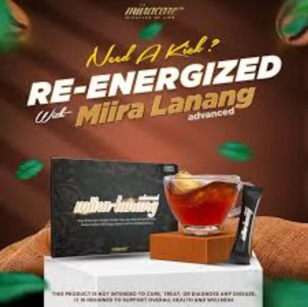 Miira Lanang Coffee For Men Supports Strong Sexual Health 1 Box (40 Sachets)