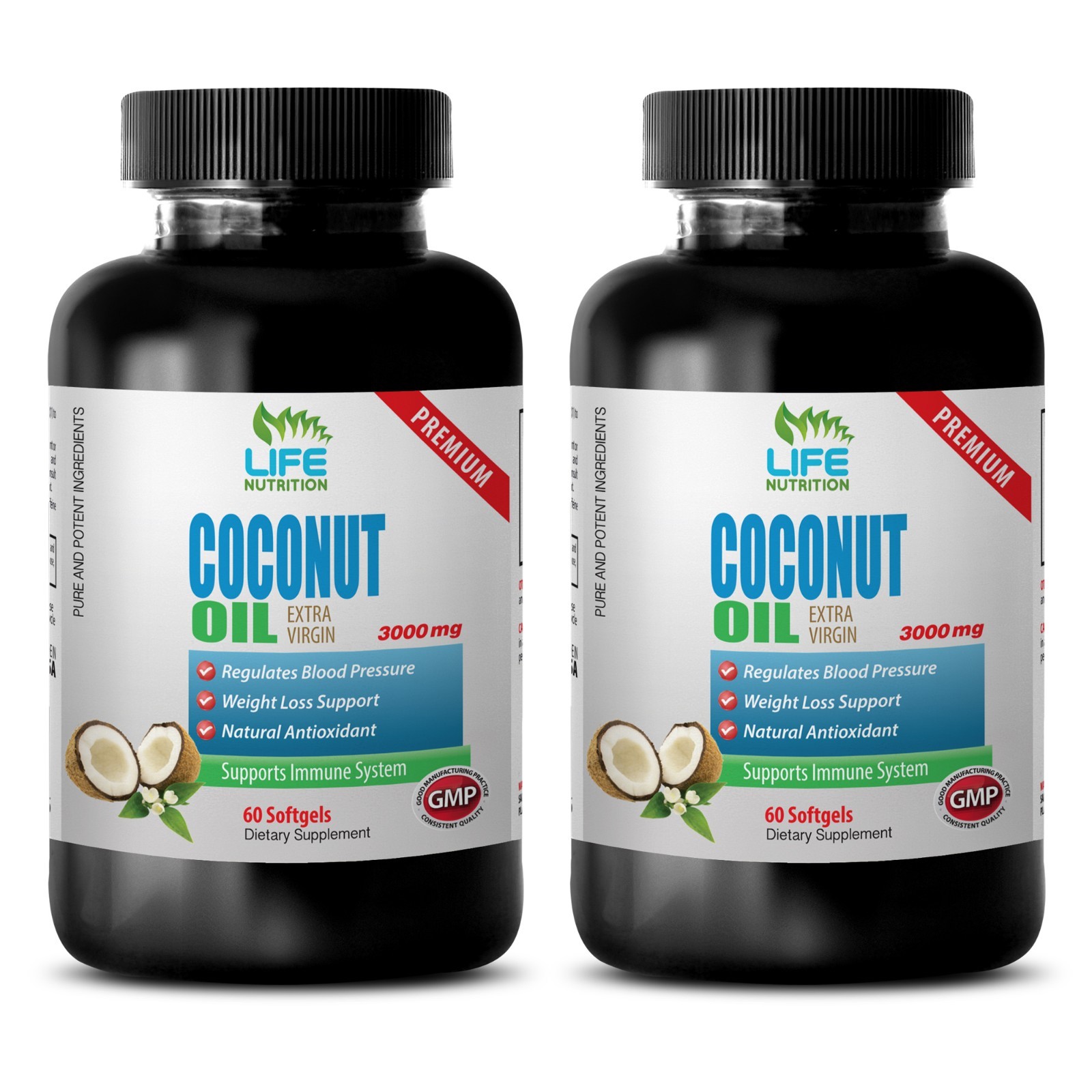 coconut extract – Virgin Coconut Oil 3000mg 2B – dental health