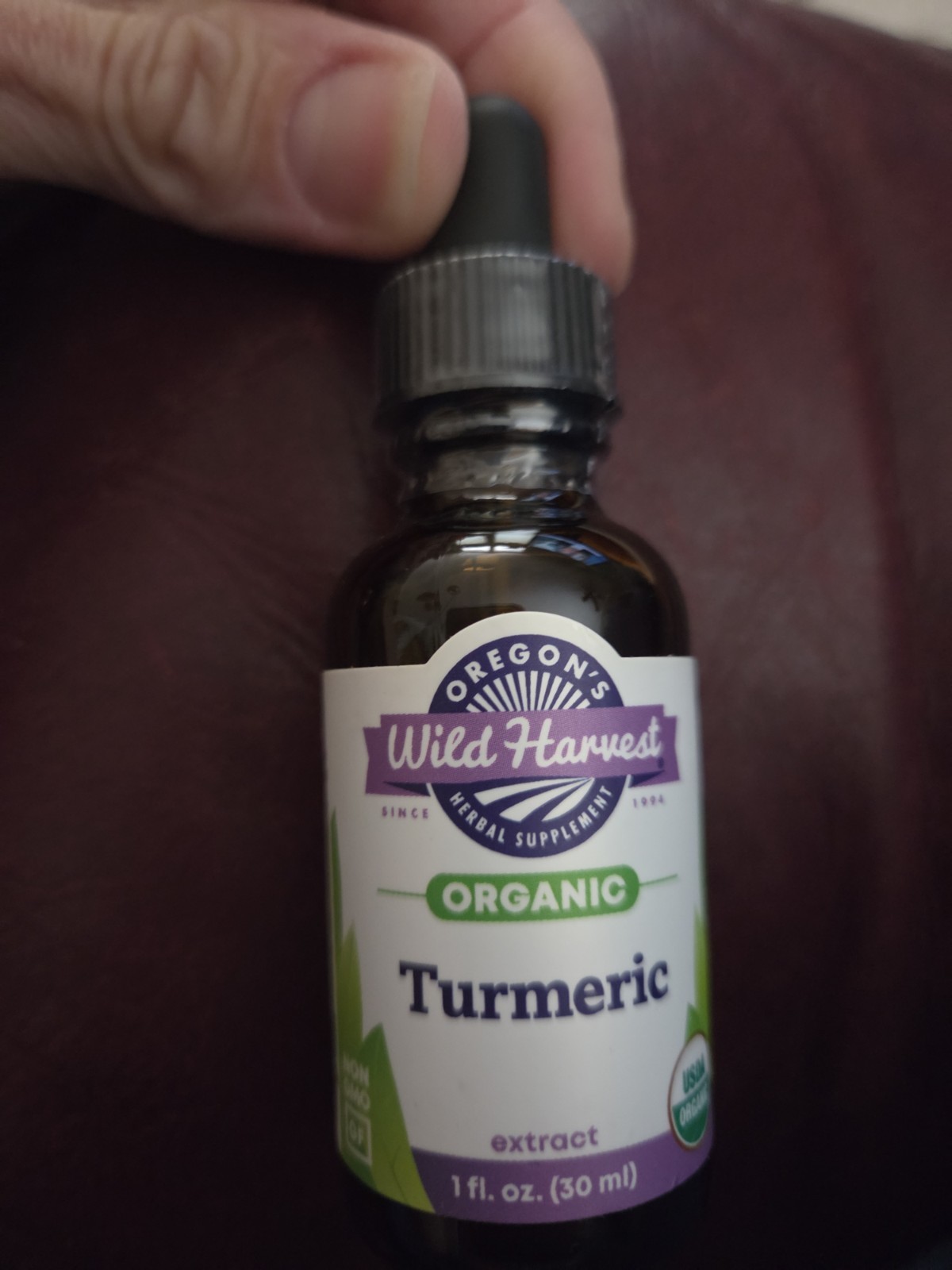 Wild HARVEST Liquid Tumeric Extract 1fl oz EXP.08/2026 30 Servings New Sealed