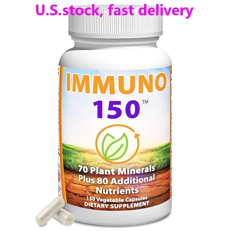 Immuno 150, Immune Support Supplement, Packed with 70 Plant Minerals, 13 Essenti