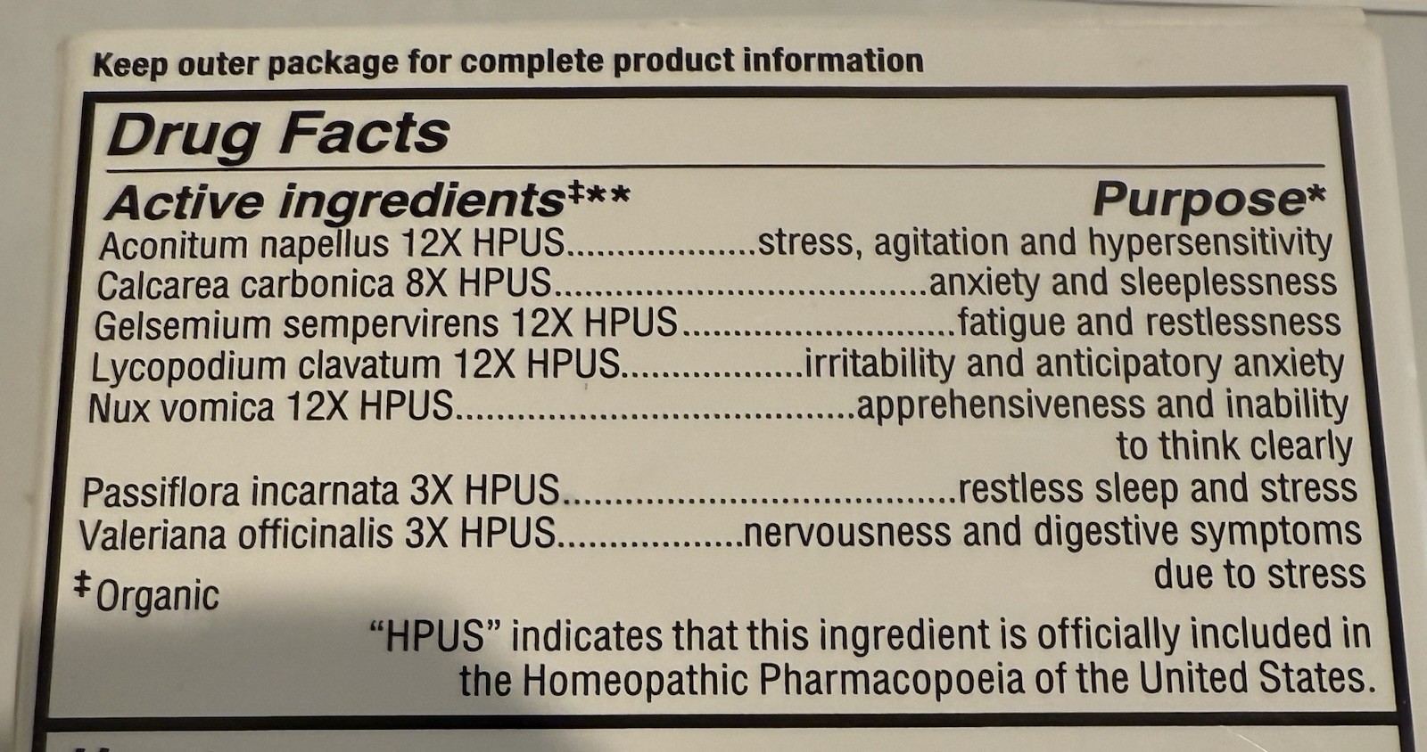 Genexa Stress Homeopathic Supplement 60 Chewable Tablets per Bottle (2 Pack)