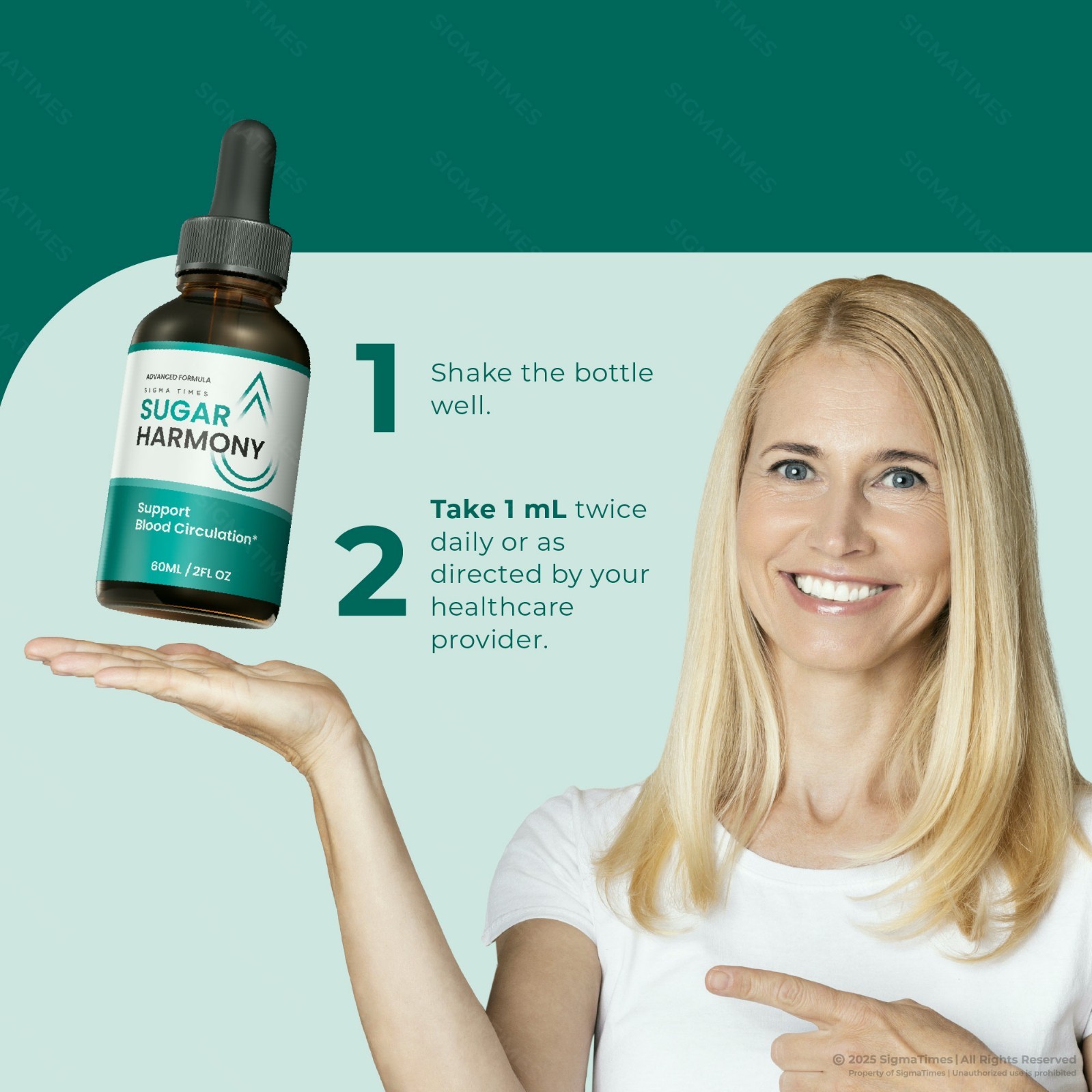 (2 Pack) Sugar Harmony Drops, Advanced Blood Health Support Formula